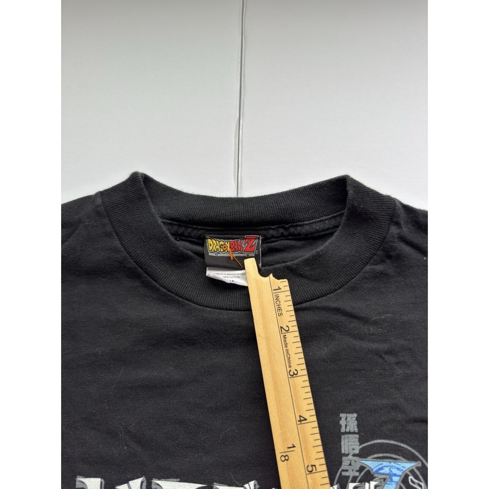 RARE Vintage 2001 DBZ Dragon Ball Z Son Goku SS3 Super Saiyan 3 Anime Shirt S - Picture 7 of 10